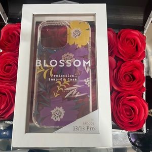 Blossom floral protective snap on case